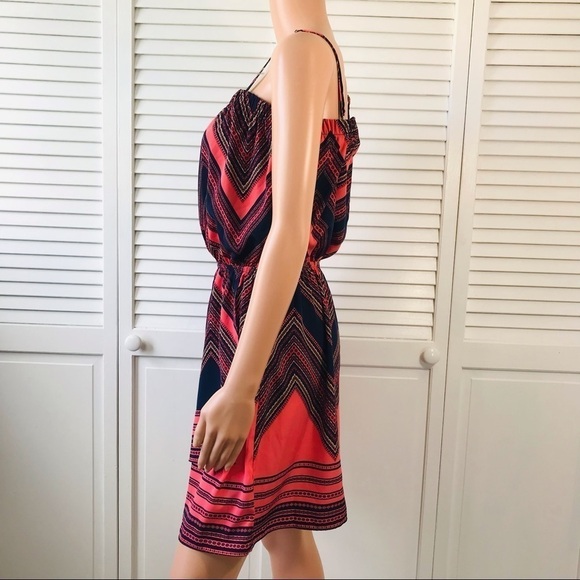 EXPRESS Coral Spaghetti Strap Dress Size Large ❗️PRICE IS FIRM❗️ - Picture 3 of 7